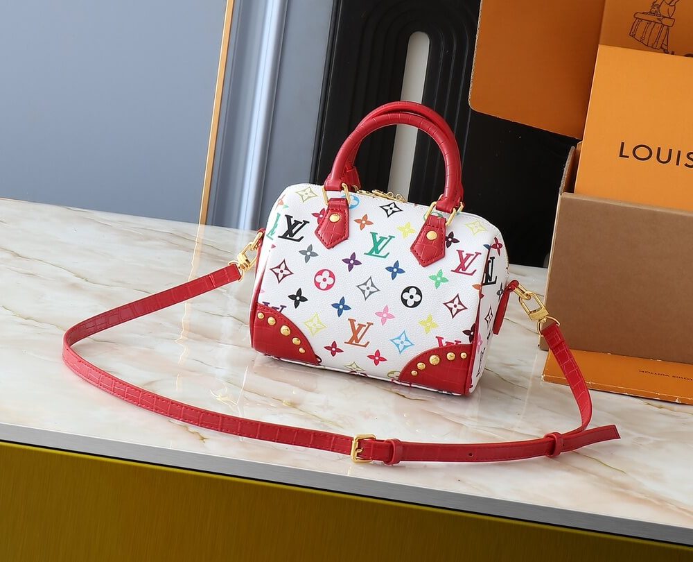 1:1 Replica Louis Vuitton LV Speedy Bandoulière 20 4 Luxury Bag For Women M58953 M46234 M46222 - 20.5 cm