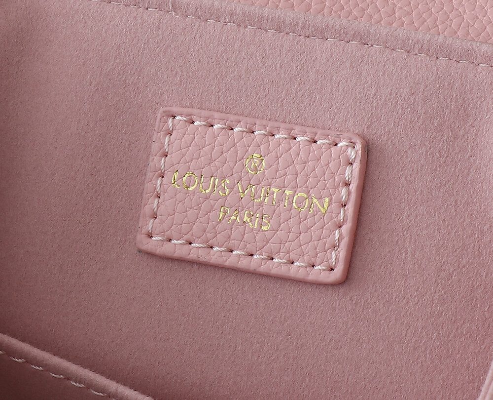 1:1 Replica Louis Vuitton LV Backup Bicolor Monogram Empreinte Leather Luxury Bag For Women M47074 - 22cm