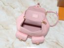 1:1 Replica Louis Vuitton LV Backup Bicolor Monogram Empreinte Leather Luxury Bag For Women M47074  - 22cm