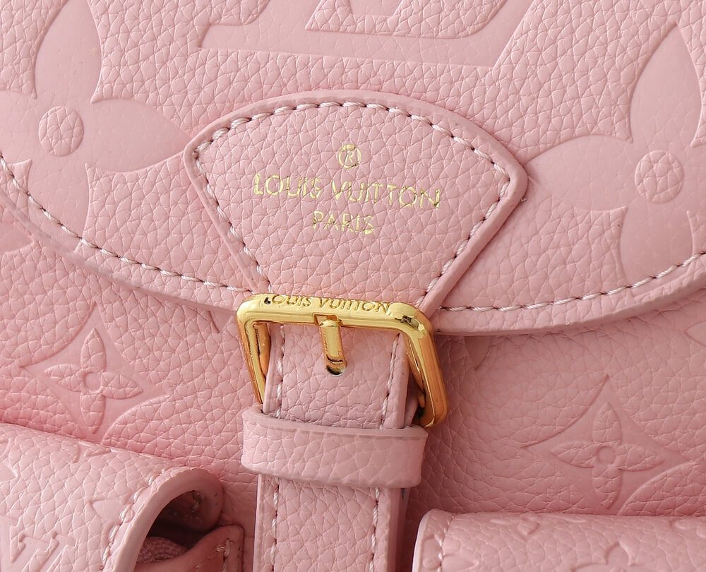 1:1 Replica Louis Vuitton LV Backup Bicolor Monogram Empreinte Leather Luxury Bag For Women M47074 - 22cm