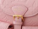 1:1 Replica Louis Vuitton LV Backup Bicolor Monogram Empreinte Leather Luxury Bag For Women M47074  - 22cm