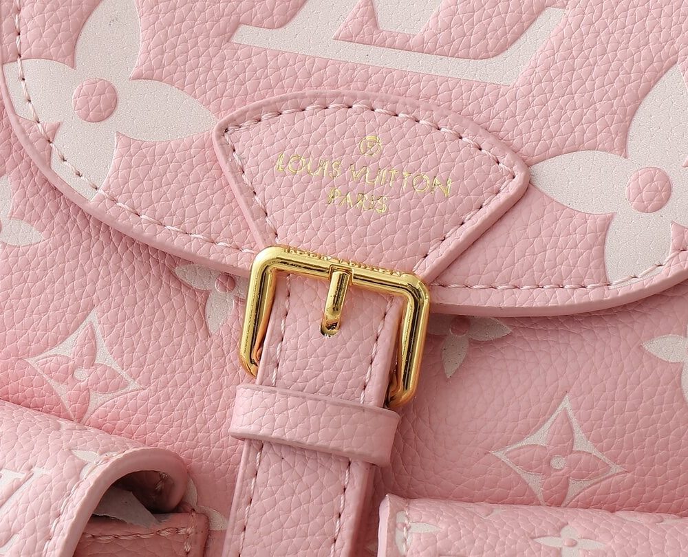 1:1 Replica Louis Vuitton LV Backup Bicolor Monogram Empreinte Leather Luxury Bag For Women M12987 - 22cm