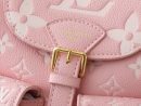 1:1 Replica Louis Vuitton LV Backup Bicolor Monogram Empreinte Leather Luxury Bag For Women M12987  - 22cm