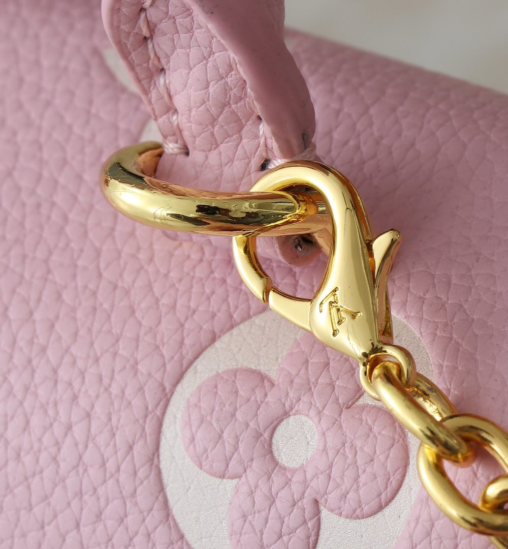 1:1 Replica Louis Vuitton LV Nano Madeleine Bicolor Monogram Empreinte Leather Luxury Bag For Women M13796  - 21cm