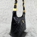 [REP 1:1] Chanel 24a Small Hobo Black Chain Bag luxury Bag  For Women, Women's Bags 20cm