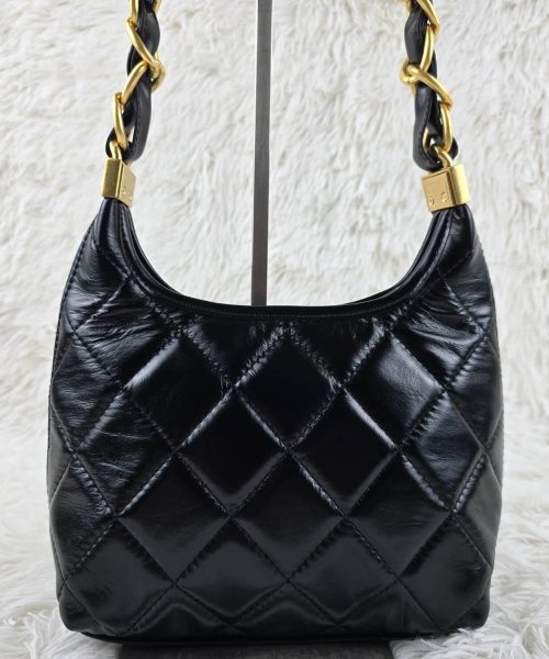 [REP 1:1] Chanel 24a Small Hobo Black Chain Bag luxury Bag  For Women, Women's Bags 20cm