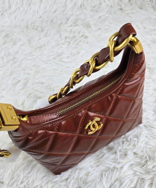 [REP 1:1] Chanel 24a Small Hobo Chain Bag luxury Bag  For Women, Women's Bags 20cm