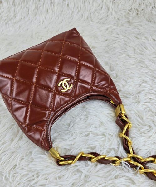 [REP 1:1] Chanel 24a Small Hobo Chain Bag luxury Bag  For Women, Women's Bags 20cm
