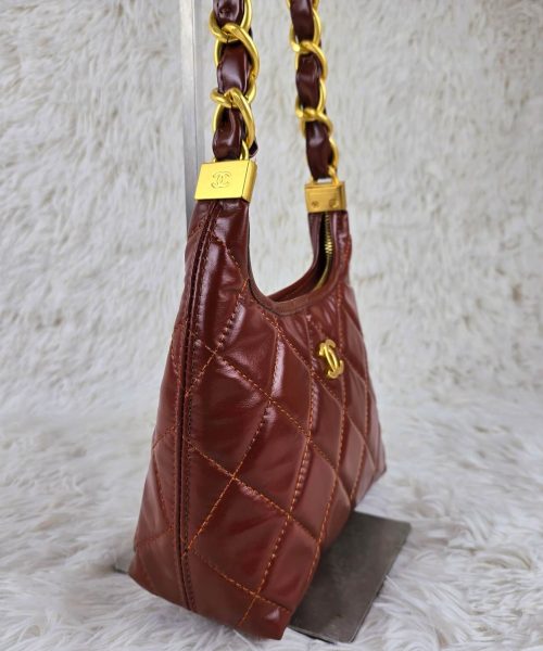 [REP 1:1] Chanel 24a Small Hobo Chain Bag luxury Bag  For Women, Women's Bags 20cm