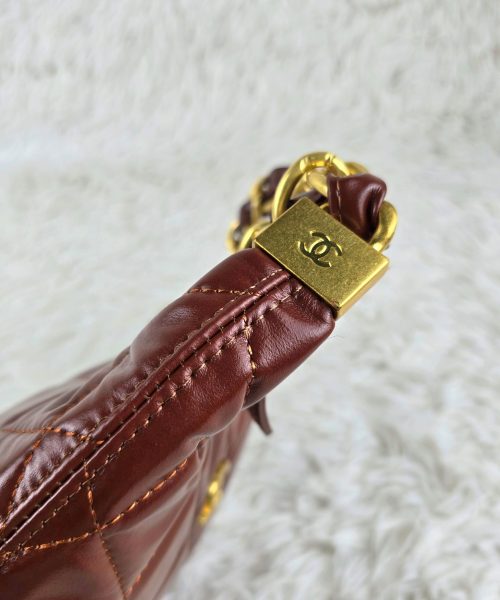 [REP 1:1] Chanel 24a Small Hobo Chain Bag luxury Bag  For Women, Women's Bags 20cm