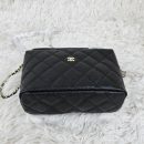[REP 1:1] Chanel  25C lunch box bag Black luxury Bag For Women, Women’s Bags 21.5cm