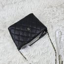 [REP 1:1] Chanel  25C lunch box bag Black luxury Bag For Women, Women’s Bags 21.5cm
