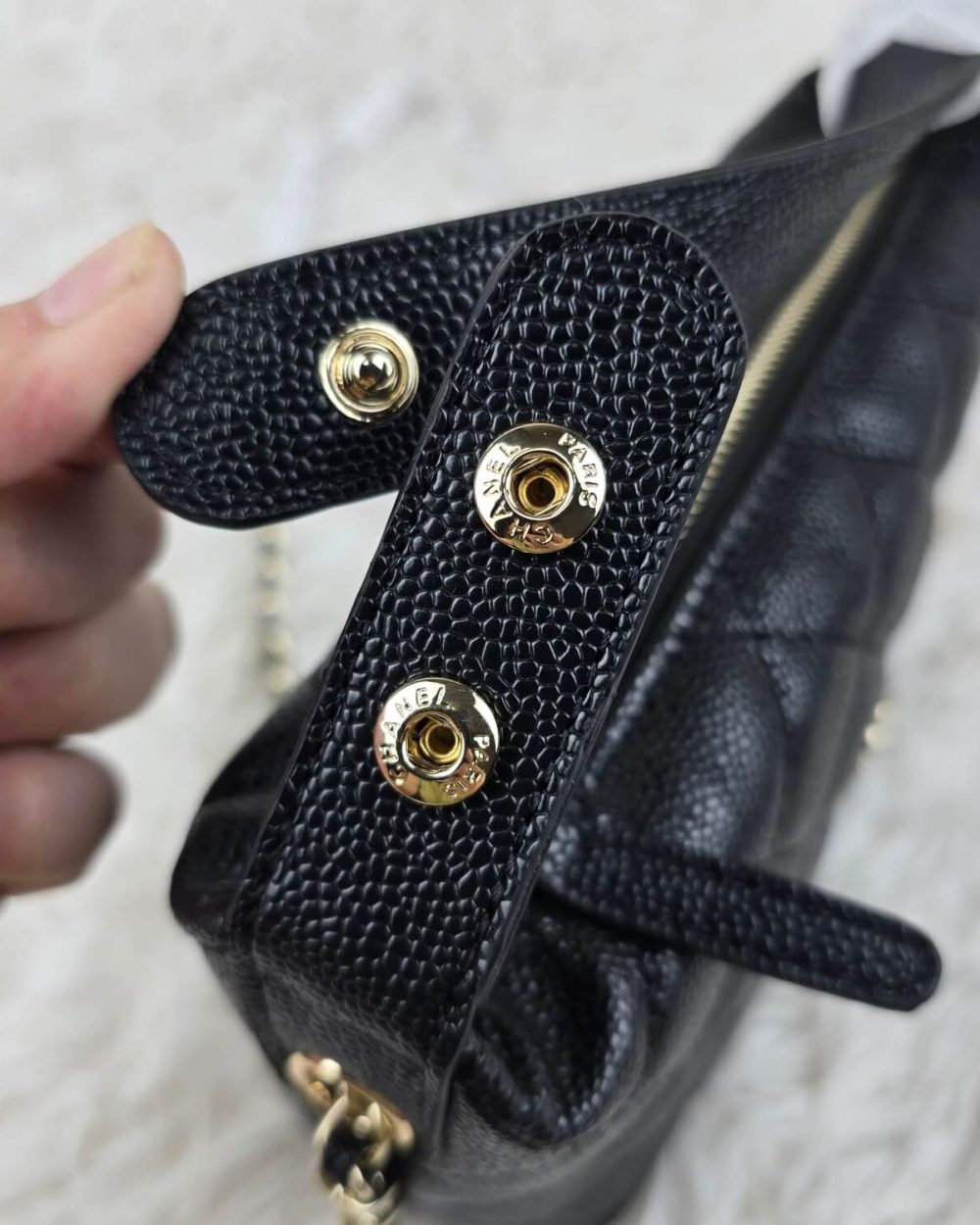 [REP 1:1] Chanel  25C lunch box bag Black luxury Bag For Women, Women’s Bags 21.5cm