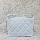 [REP 1:1] Chanel  25C lunch box bag white luxury Bag For Women, Women’s Bags 21.5cm