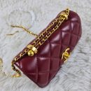 [REP 1:1] Chanel 21 Plum Red luxury Bag  For Women, Women's Bags 22cm