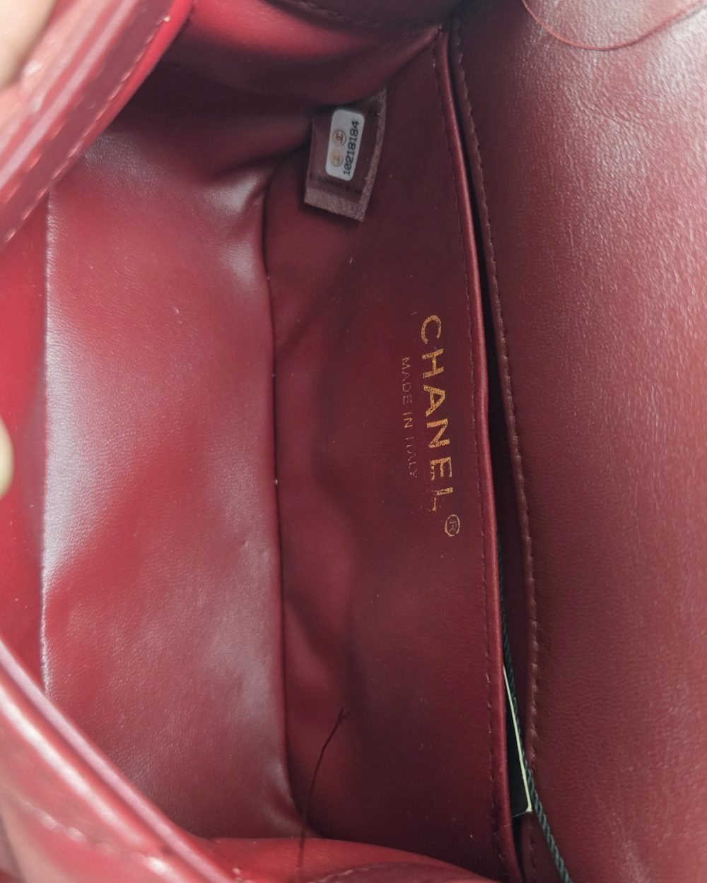 [REP 1:1] Chanel 21 Plum Red luxury Bag  For Women, Women's Bags 22cm