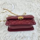 [REP 1:1] Chanel 21 Plum Red luxury Bag  For Women, Women's Bags 22cm