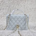 [REP 1:1] Chanel Balo Woc White luxury Bag  For Women, Women's Bags 18cm