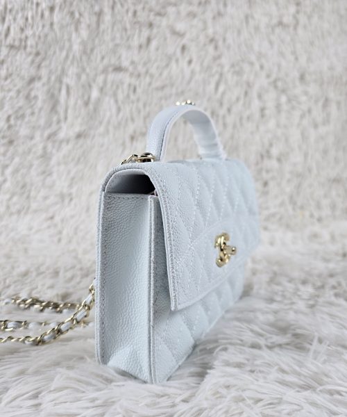 [REP 1:1] Chanel Balo Woc White luxury Bag  For Women, Women's Bags 18cm