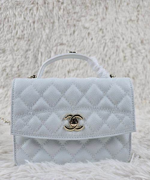 [REP 1:1] Chanel Balo Woc White luxury Bag  For Women, Women's Bags 18cm