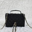 [REP 1:1] Chanel Balo Woc Black luxury Bag  For Women, Women's Bags 18cm