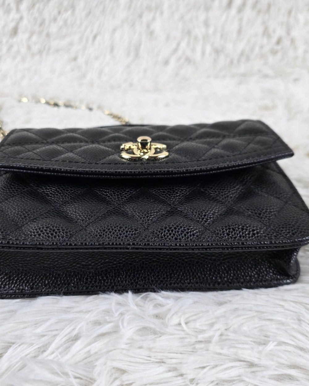 [REP 1:1] Chanel Balo Woc Black luxury Bag  For Women, Women's Bags 18cm