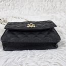 [REP 1:1] Chanel Balo Woc Black luxury Bag  For Women, Women's Bags 18cm