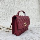 [REP 1:1] Chanel Balo Woc Red luxury Bag  For Women, Women's Bags 18cm