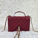 [REP 1:1] Chanel Balo Woc Red luxury Bag  For Women, Women's Bags 18cm