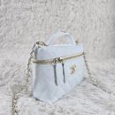 [REP 1:1] Chanel Mini Exquisite small chain clutch bag White luxury Bag  For Women, Women's Bags 19.5 cm