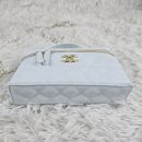 [REP 1:1] Chanel Mini Exquisite small chain clutch bag White luxury Bag  For Women, Women's Bags 19.5 cm