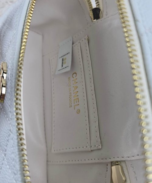 [REP 1:1] Chanel Mini Exquisite small chain clutch bag White luxury Bag  For Women, Women's Bags 19.5 cm