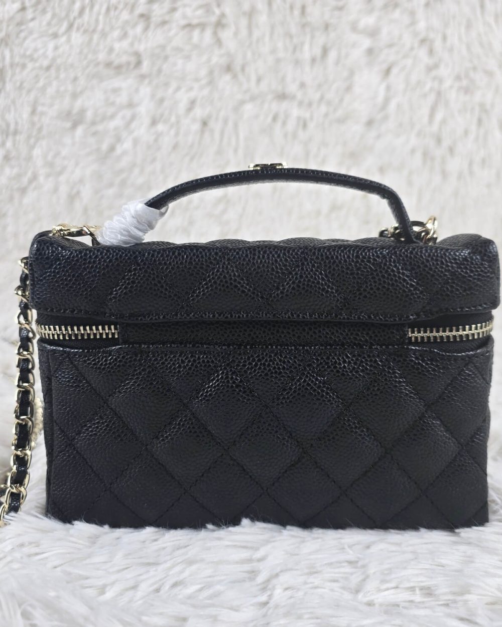 [REP 1:1] Chanel Mini Exquisite small chain clutch bag Black luxury Bag  For Women, Women's Bags 19.5 cm