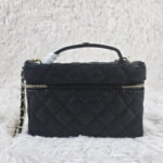 [REP 1:1] Chanel Mini Exquisite small chain clutch bag Black luxury Bag  For Women, Women's Bags 19.5 cm