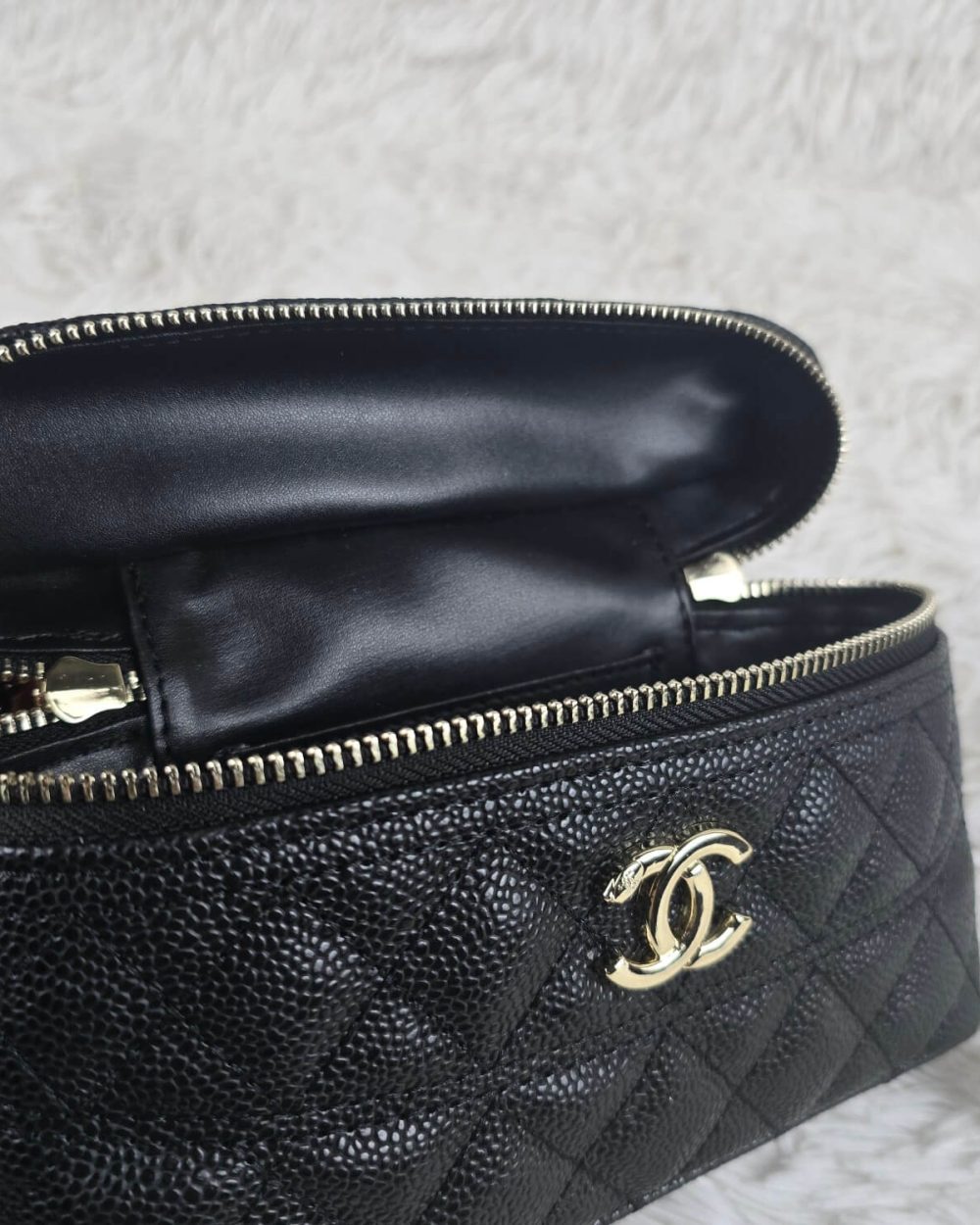 [REP 1:1] Chanel Mini Exquisite small chain clutch bag Black luxury Bag  For Women, Women's Bags 19.5 cm