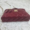 [REP 1:1] Chanel Mini Exquisite small chain clutch bag Red luxury Bag  For Women, Women's Bags 19.5 cm