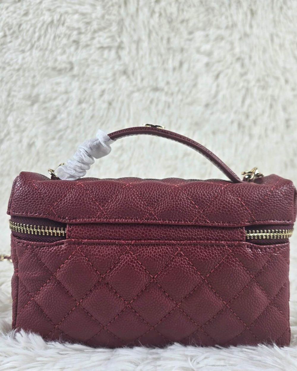 [REP 1:1] Chanel Mini Exquisite small chain clutch bag Red luxury Bag  For Women, Women's Bags 19.5 cm
