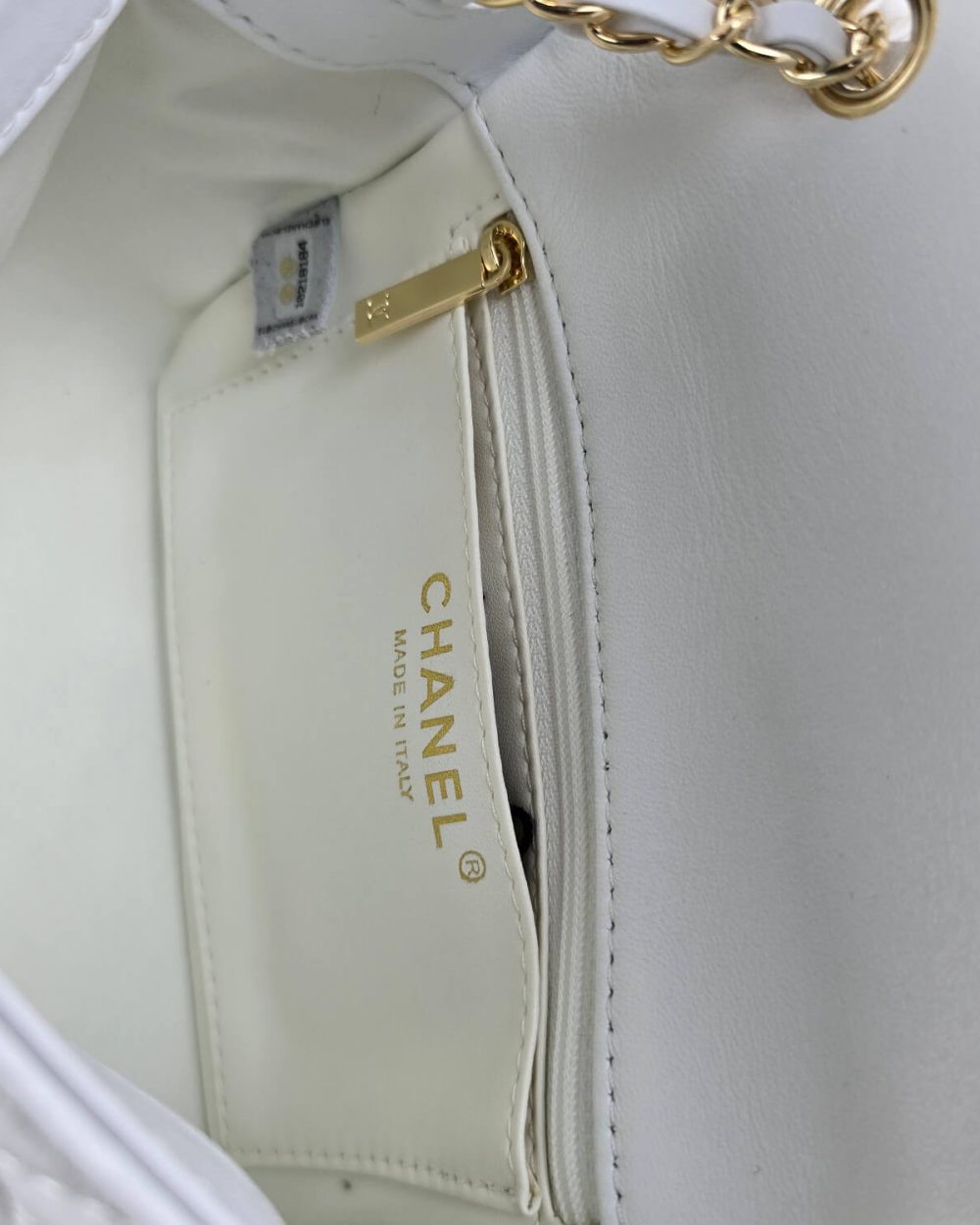 [REP 1:1] Chanel Mini Love Flap Bag 24B pearl square White luxury Bag For Women, Women’s Bags 18cm
