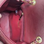 [REP 1:1] Chanel Mini Love Flap Bag 24B pearl square Red luxury Bag For Women, Women’s Bags 18cm