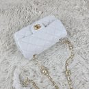 [REP 1:1] Chanel Mini Love Flap Bag White luxury Bag  For Women, Women's Bags 20cm