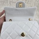 [REP 1:1] Chanel Mini Love Flap Bag White luxury Bag  For Women, Women's Bags 20cm