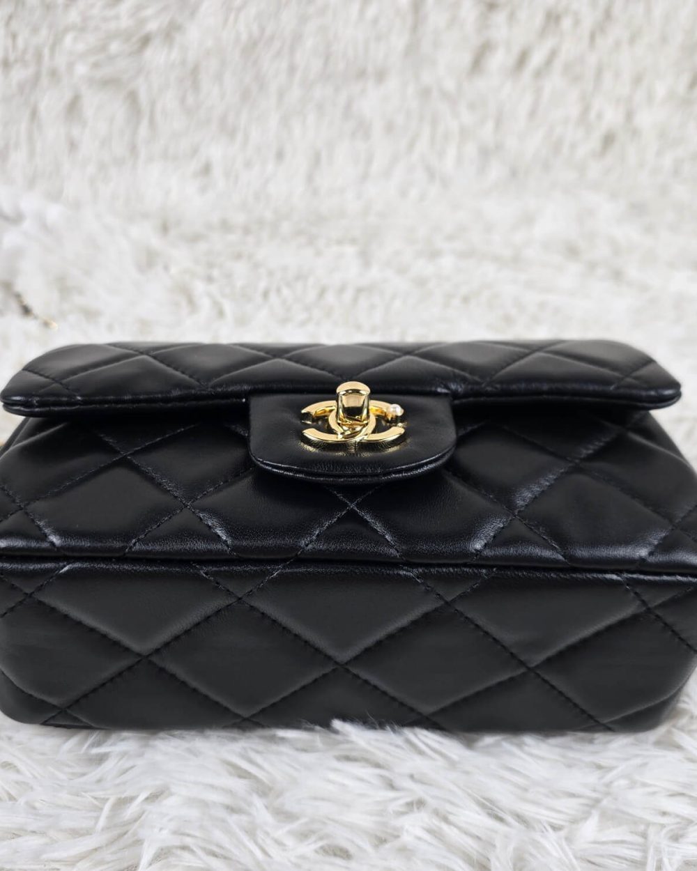 [REP 1:1] Chanel Mini Love Flap Bag Black luxury Bag For Women, Women’s Bags 20cm
