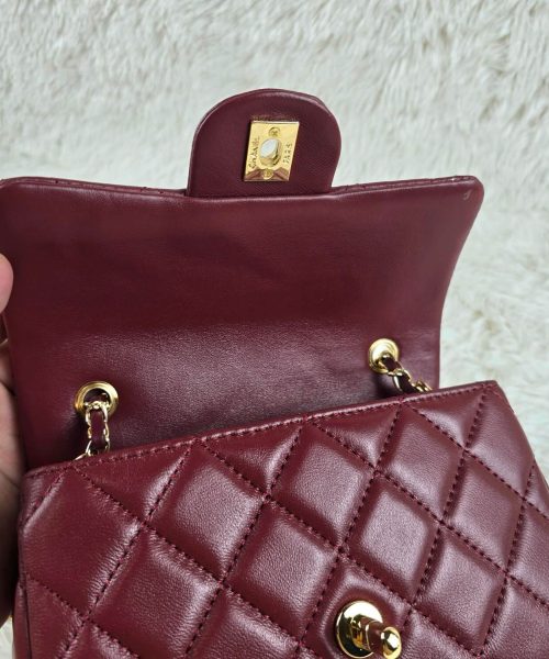 [REP 1:1] Chanel Mini Love Flap Bag Red luxury Bag For Women, Women’s Bags 20cm