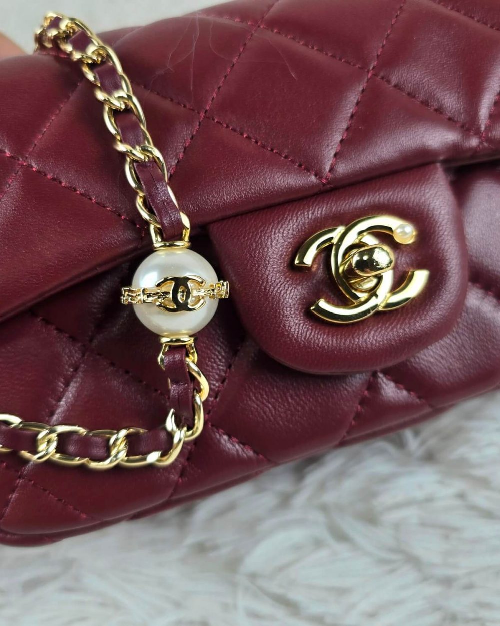 [REP 1:1] Chanel Mini Love Flap Bag Red luxury Bag For Women, Women’s Bags 20cm