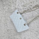 [ [REP 1:1] Chanel Small 24P White hobo luxury Bag  For Women, Women's Bags 18cm
