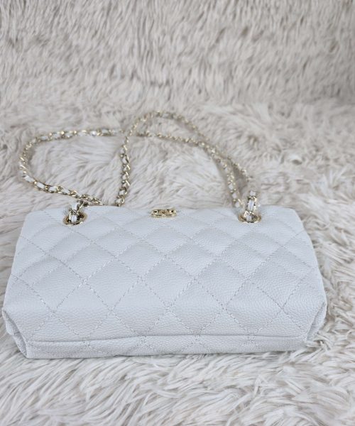 [ [REP 1:1] Chanel Small 24P White hobo luxury Bag  For Women, Women's Bags 18cm