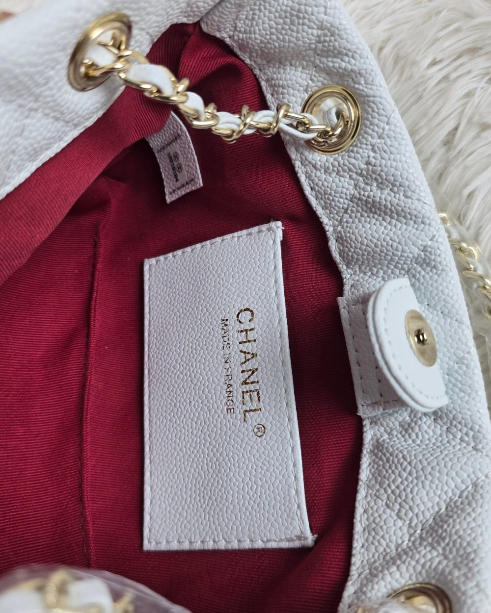 [ [REP 1:1] Chanel Small 24P White hobo luxury Bag  For Women, Women's Bags 18cm