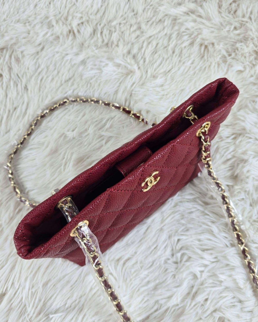 [ [REP 1:1] Chanel Small 24P Red hobo luxury Bag  For Women, Women's Bags 18cm