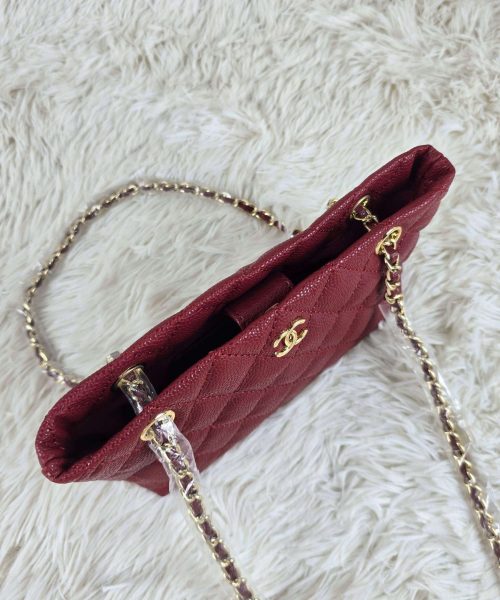 [ [REP 1:1] Chanel Small 24P Red hobo luxury Bag  For Women, Women's Bags 18cm