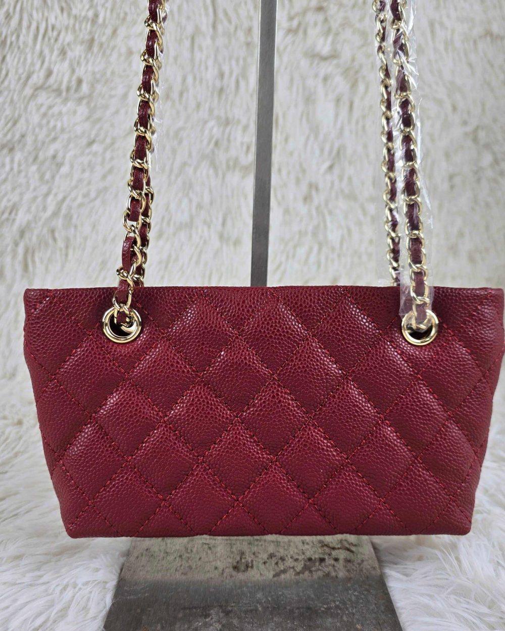 [ [REP 1:1] Chanel Small 24P Red hobo luxury Bag  For Women, Women's Bags 18cm